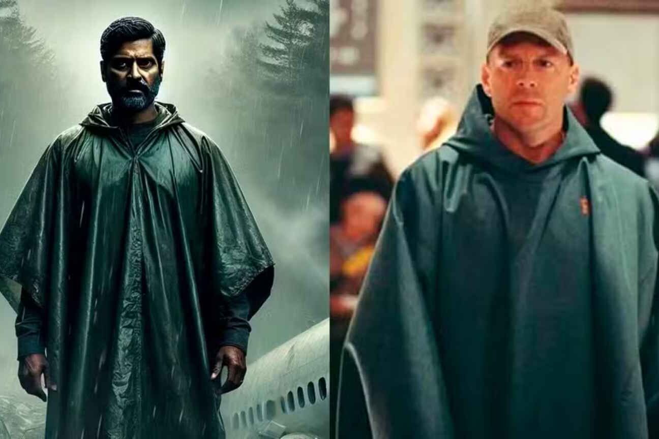 Sobrevivente de acidente aéreo na Índia é comparado a personagem de 'Corpo Fechado' e viraliza