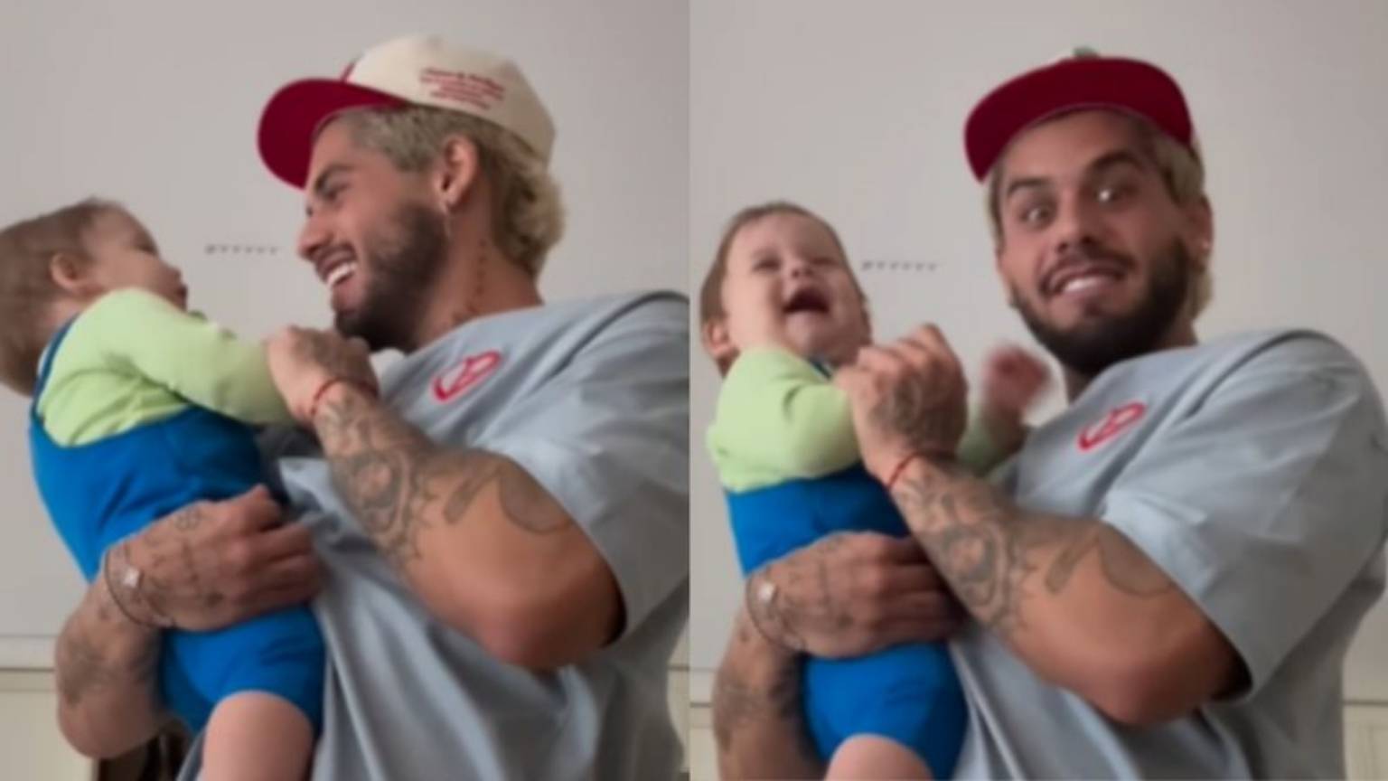 Zé Felipe e Virginia travam 'disputa de fofura' pela primeira palavra do filho após separação