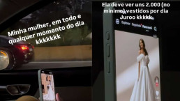 Eliezer 'pede socorro' com busca de Viih Tube por vestido de noiva: 'Vê 2 mil por dia'