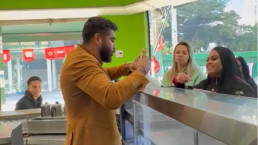 'Inimigo do fim', Henrique estende festa em padaria após show e serve salgados para fãs