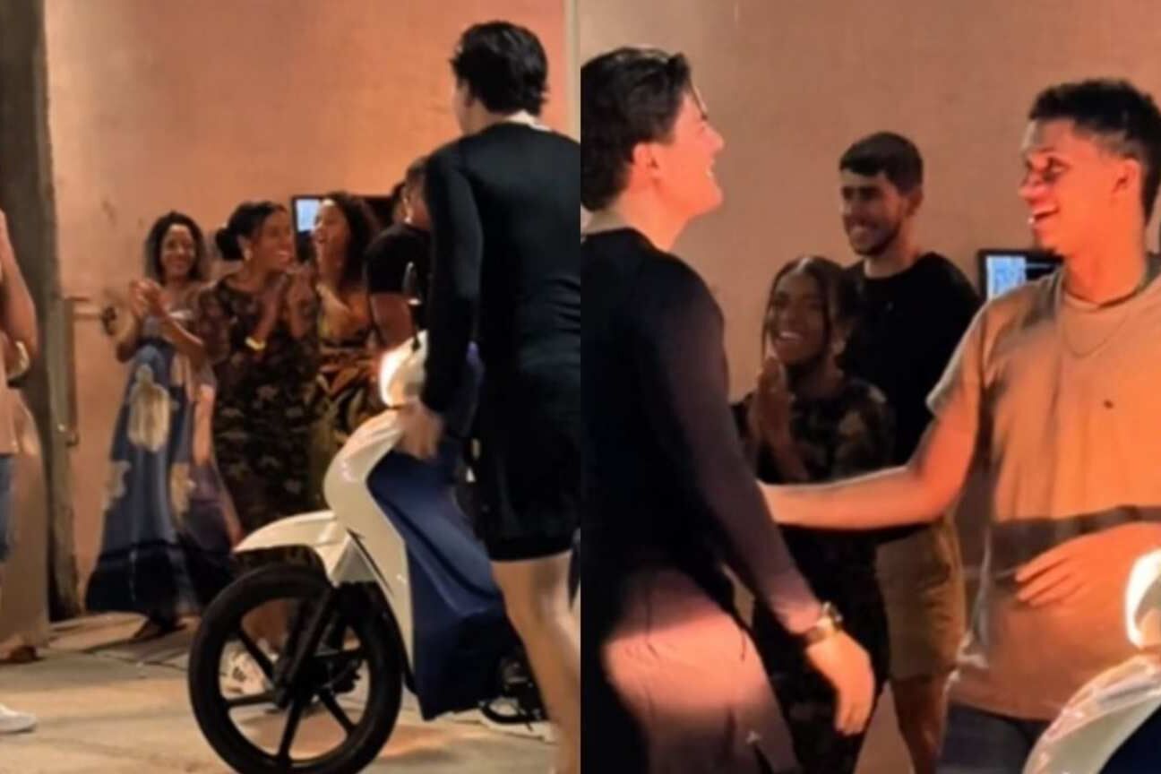 História de estudante que andava 14 km para ir à faculdade comove cantor, que o surpreende com moto