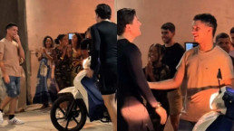 História de estudante que andava 14 km para ir à faculdade comove cantor, que o surpreende com moto