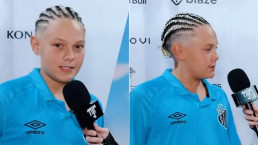 Davi Lucca, filho de Neymar, dá 'bronca' no pai em entrevista rara: 'Vacilou!'