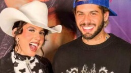 Zé Felipe surpreende em show de Ana Castela e público pede 'beijo'