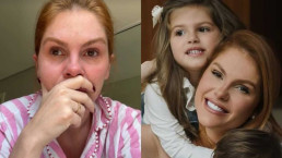 Bárbara Evans relata susto com a filha: 'Estou até me tremendo'