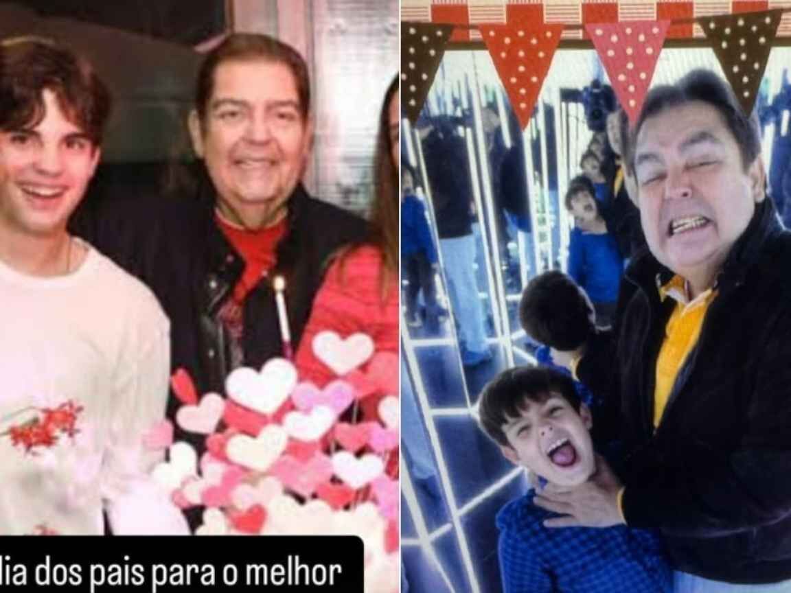 Faustão recebe homenagens emocionantes dos filhos no Dia dos Pais em meio à recuperação