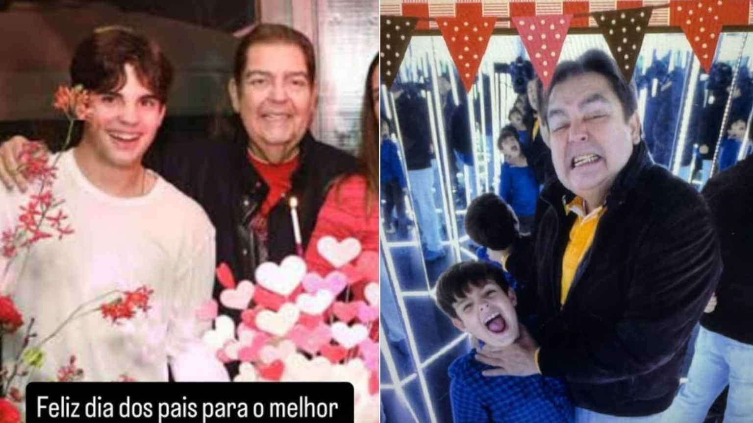Faustão recebe homenagens emocionantes dos filhos no Dia dos Pais em meio à recuperação