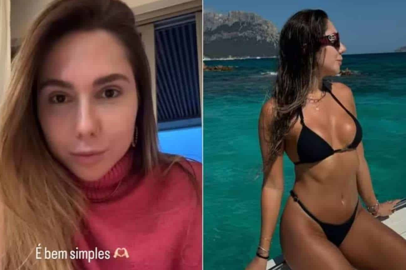 Carol Portaluppi rebate críticas sobre seu corpo: 'É muito louco'