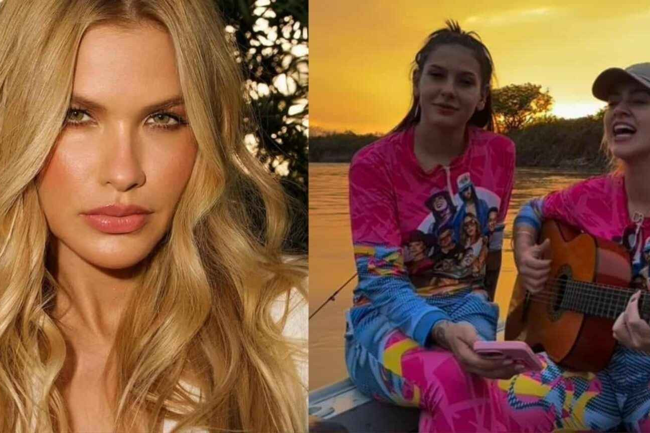 Andressa Suita reage à viagem de Ana Castela com Zé Felipe e Leonardo