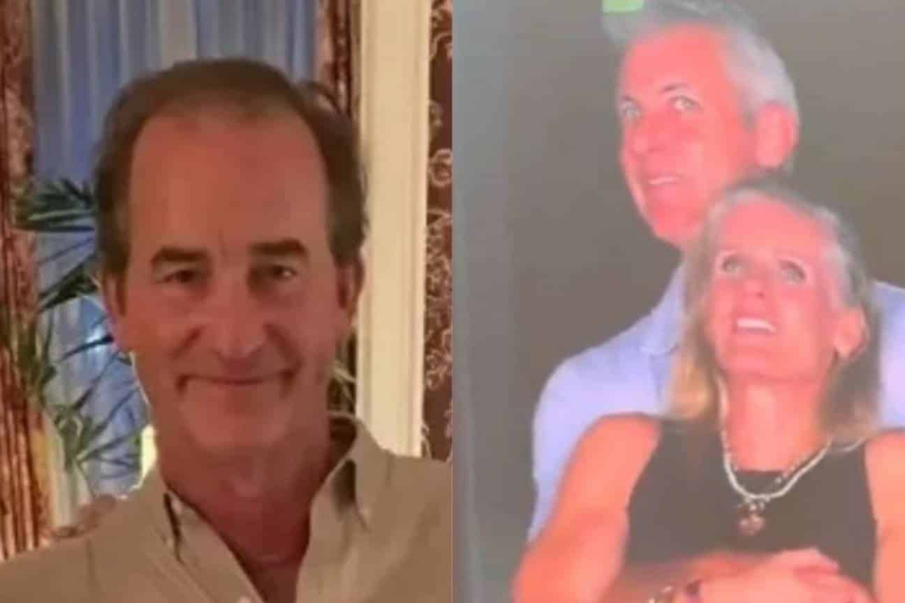 Marido de mulher da 'câmera do beijo' do Coldplay quebra o silêncio