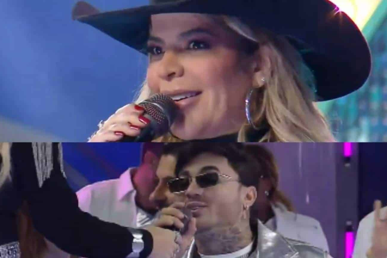 Festa em 'A Fazenda 17' tem primeiro beijo, brigas e show de Paula Mattos