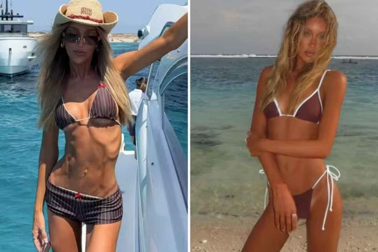 Influenciadora Sasha Morpeth preocupa fãs com fotos de corpo muito magro