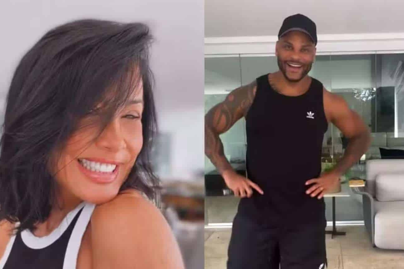 Scheila Carvalho corta o cabelo e surpreende o marido, Tony Salles
