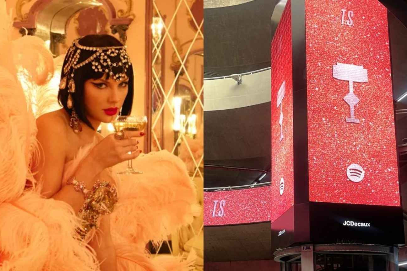 Taylor Swift faz ação surpresa no metrô de São Paulo para novo álbum