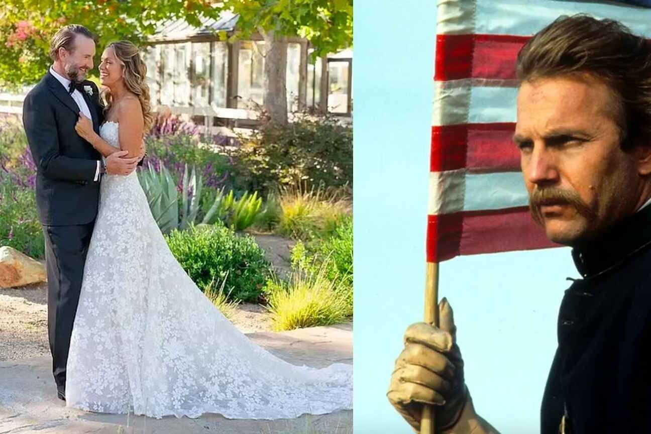 Ex-esposa de Kevin Costner se casa com o melhor amigo do ator após divórcio polêmico