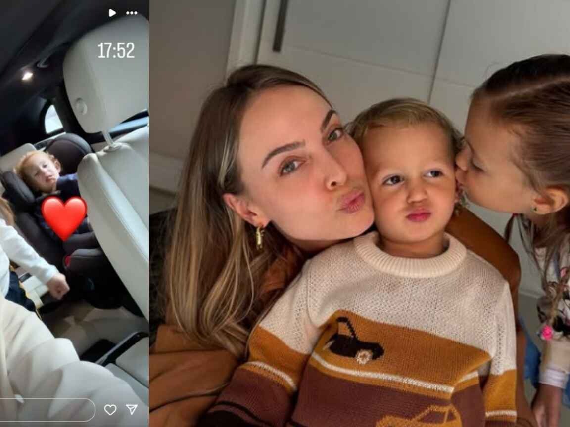 Tata Estaniecki posta primeira foto com os filhos após separação de Cocielo