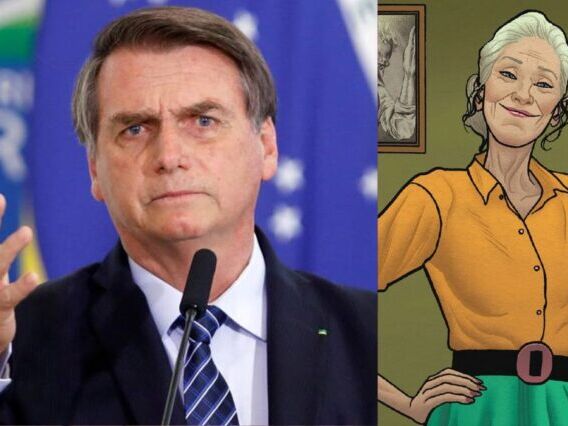 Alguém listou Bolsonaro como Tia May em Venom 3 no Letterboxd; confira