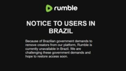 Rumble decide sair do Brasil após diversas ações judiciais