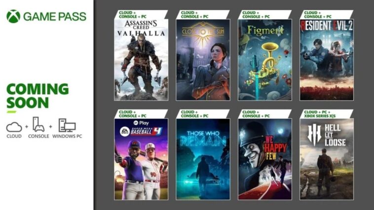 Game Pass vai receber Assassin's Creed Valhalla e Resident Evil 2 em janeiro