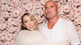 Tish Cyrus e Dominic Purcell - Foto: Reprodução / Instagram @tishcyruspurcell