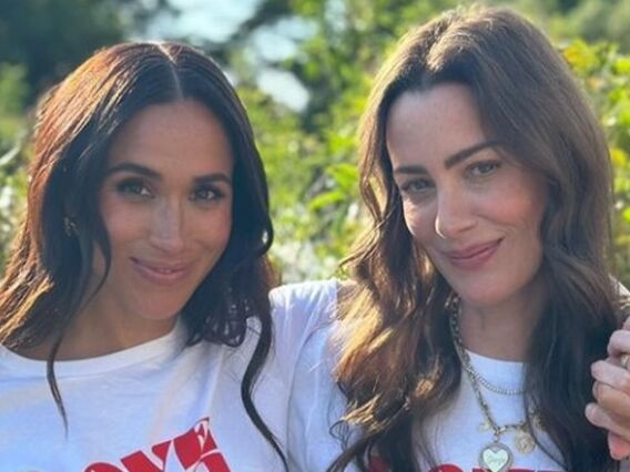 Meghan Markle e Kelly McKee Zajfen - Foto: Reprodução / Instagram @_heartmom_