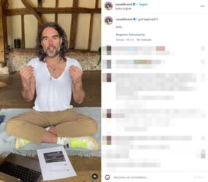 Foto: Reprodução / Instagram @russellbrand