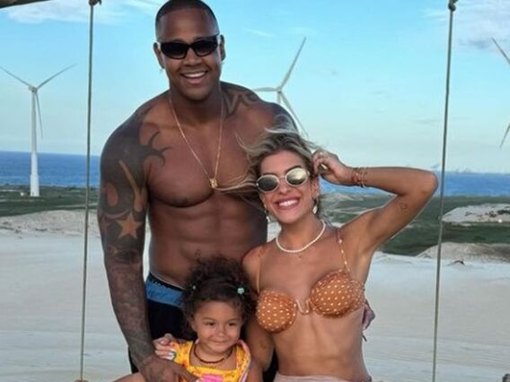 Léo Santana, Lore Improta e Liz - Foto: Reprodução / Instagram @loreimprota