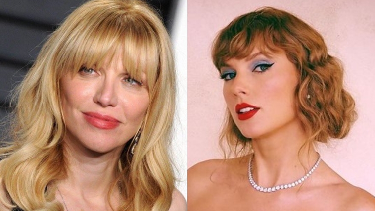 Courtney Love e Taylor Swift - Foto: Reprodução / Twitter | X / Instagram @taylorswift