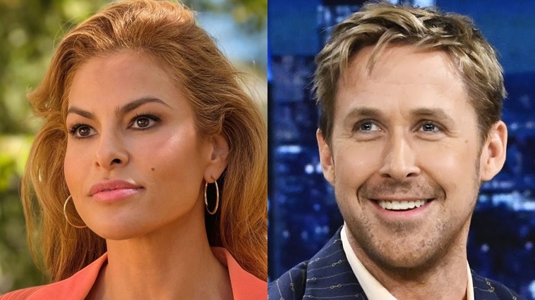 Eva Mendes e Ryan Gosling - Foto: Reprodução / Instagram @evamendes / YouTube