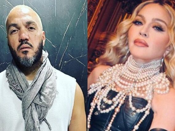 Belo e Madonna - Foto: Reprodução / Instagram @belo @madonna
