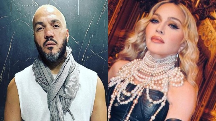 Belo e Madonna - Foto: Reprodução / Instagram @belo @madonna