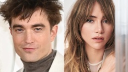 Robert Pattinson e Suki Waterhouse - Foto: Reprodução / YouTube / Instagram @sukiwaterhouse