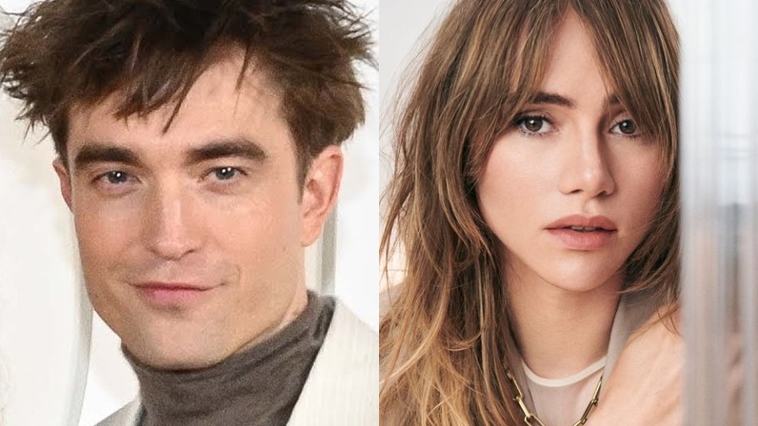 Robert Pattinson e Suki Waterhouse - Foto: Reprodução / YouTube / Instagram @sukiwaterhouse