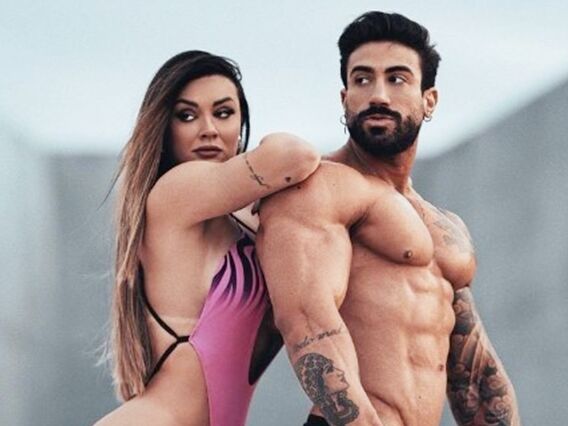 Juju Salimeni e Diogo Basaglia - Foto: Reprodução / Instagram @higoralmeida @basa