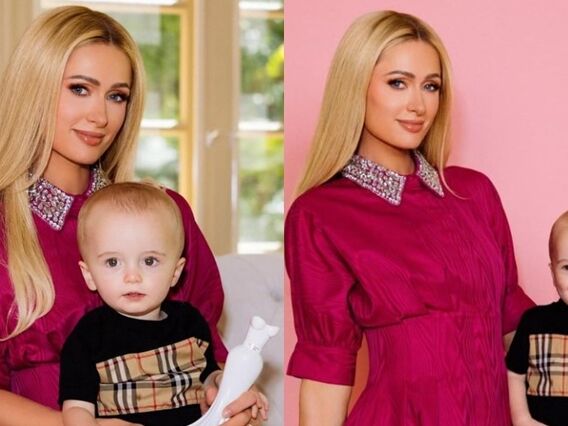 Paris Hilton e seu filho - Foto: Reprodução / Instagram @parishilton