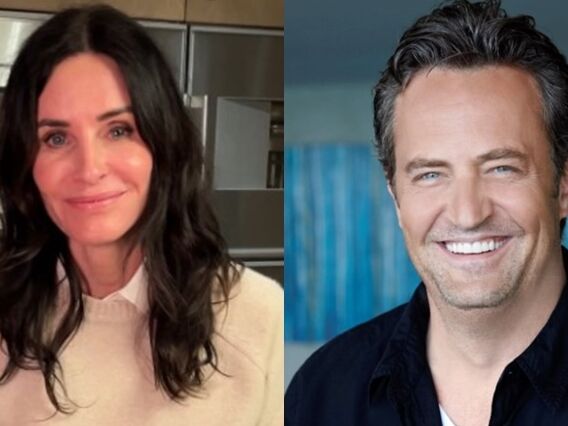 Courteney Cox e Matthew Perry - Foto: Reprodução / Instagram @courteneycoxofficial @mattyperry4