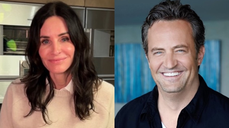 Courteney Cox e Matthew Perry - Foto: Reprodução / Instagram @courteneycoxofficial @mattyperry4
