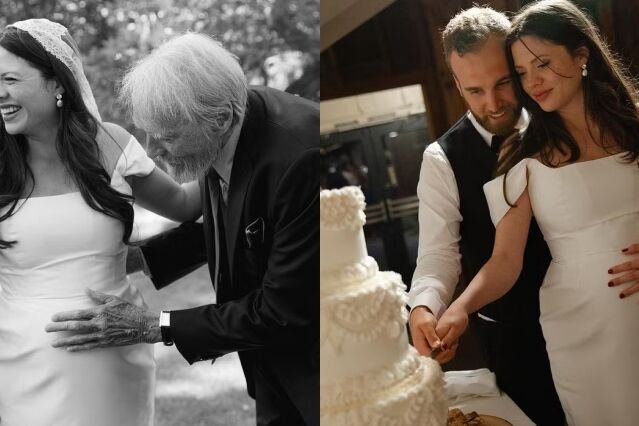 Clint Eastwood no casamento da filha - Foto: Instagram