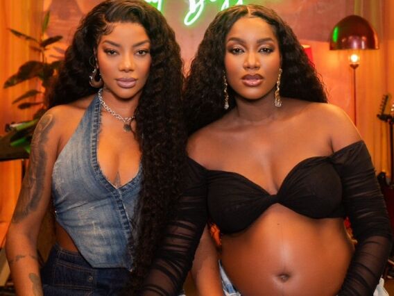 Ludmilla e IZA - Foto: Reprodução