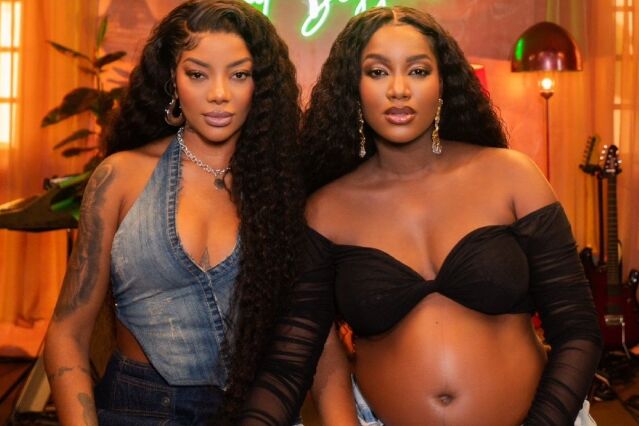 Ludmilla e IZA - Foto: Reprodução