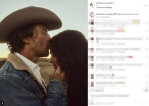 Foto: Reprodução / Instagram @officiallymcconaughey