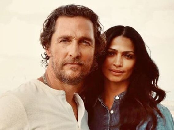 Matthew McConaughey e Camila Alves - Foto: Reprodução / Instagram @officiallymcconaughey
