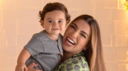 Petra Mattar e seu filho, Makai - Foto: Reprodução / Instagram @petra @estudioingrydalves