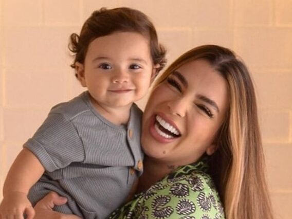 Petra Mattar e seu filho, Makai - Foto: Reprodução / Instagram @petra @estudioingrydalves