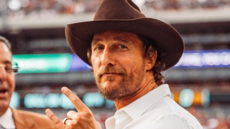 Matthew McConaughey - Foto: Reprodução / Instagram @officiallymcconaughey