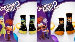 Lupo comemora estreia de Divertida Mente 2 com meias exclusivas