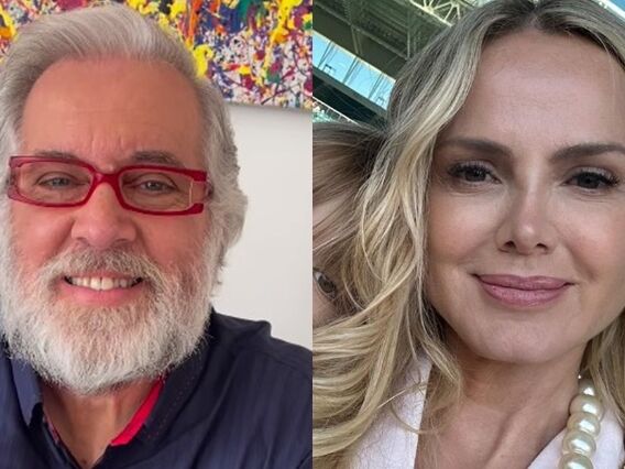 Leão Lobo e Eliana - Foto: Reprodução / Instagram @leaolobotv @eliana