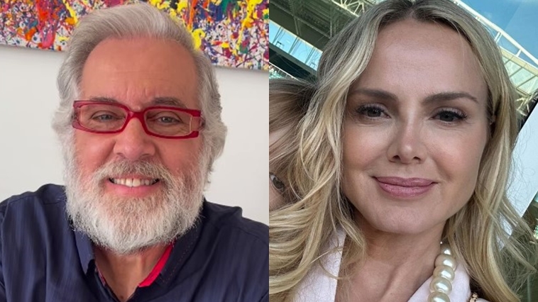 Leão Lobo e Eliana - Foto: Reprodução / Instagram @leaolobotv @eliana