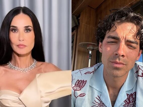 Demi Moore e Joe Jonas - Foto: Reprodução / Instagram @demimoore @joejonas