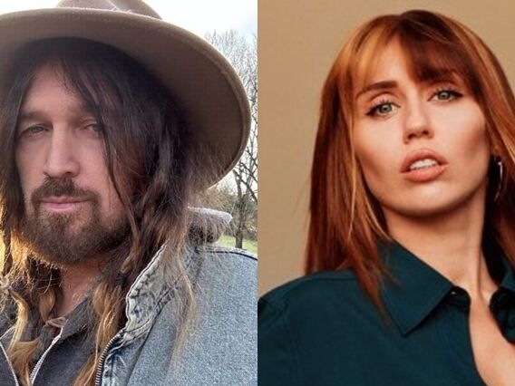 Billy Ray Cyrus e Miley Cyrus - Foto: Reprodução / Instagram @billyraycyrus @mileycyrus